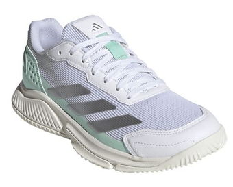 Женские кросовки для Padel Adidas Courtquick Padel W - white/silvermetallic/clear mint