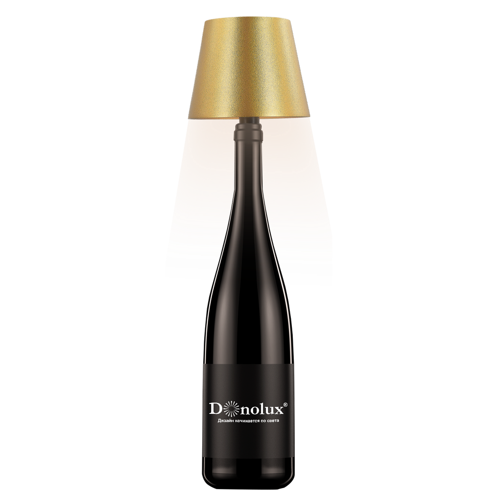 Светодиодный светильник IQ Bouchon de champagne,  2Вт,  матовое золото