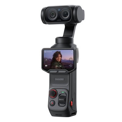 Камера с 3-осевым подвесом Insta360 Luna Ultra Cosmic Black Creator Bundle