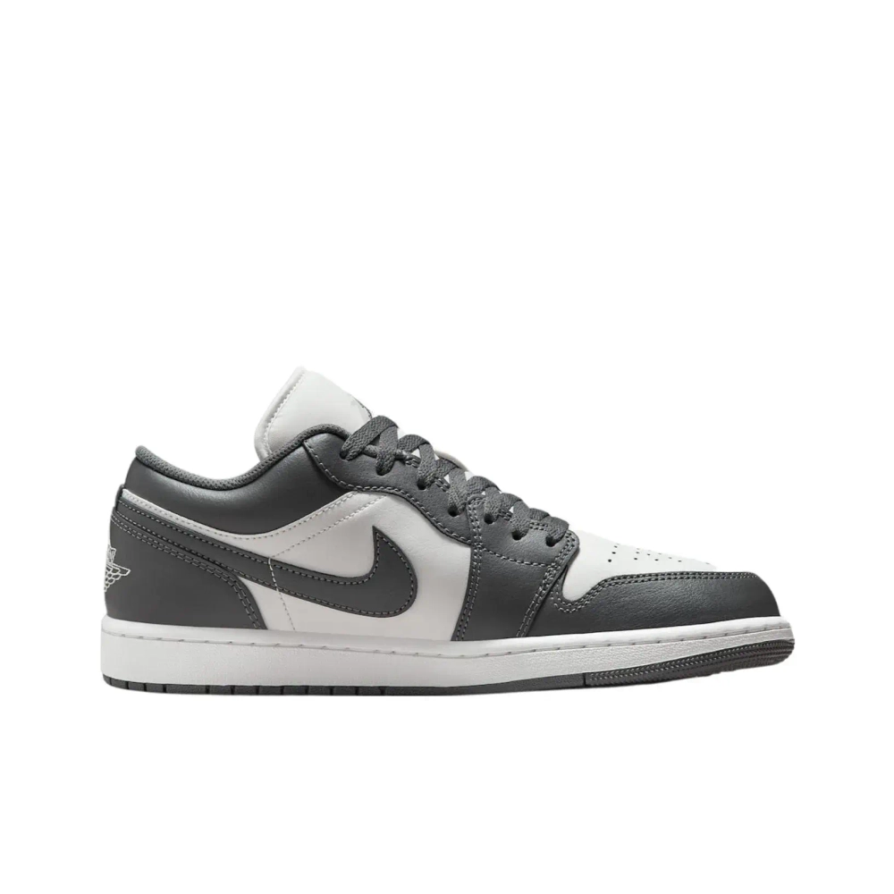 Мужские кроссовки Air Jordan 1 Low 'Grey White' 553558-044