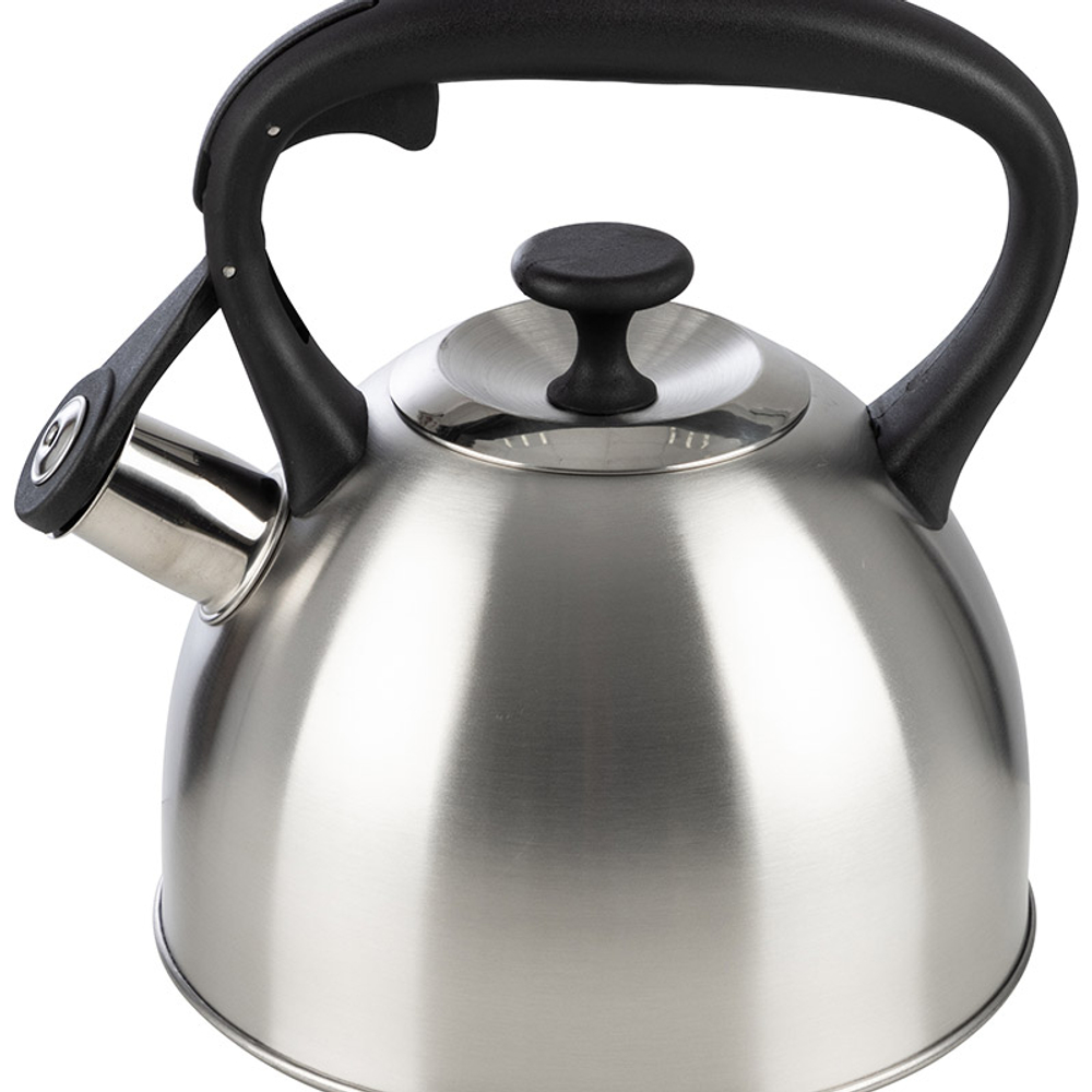 Чайник металлический со свистком Mallony POESIA