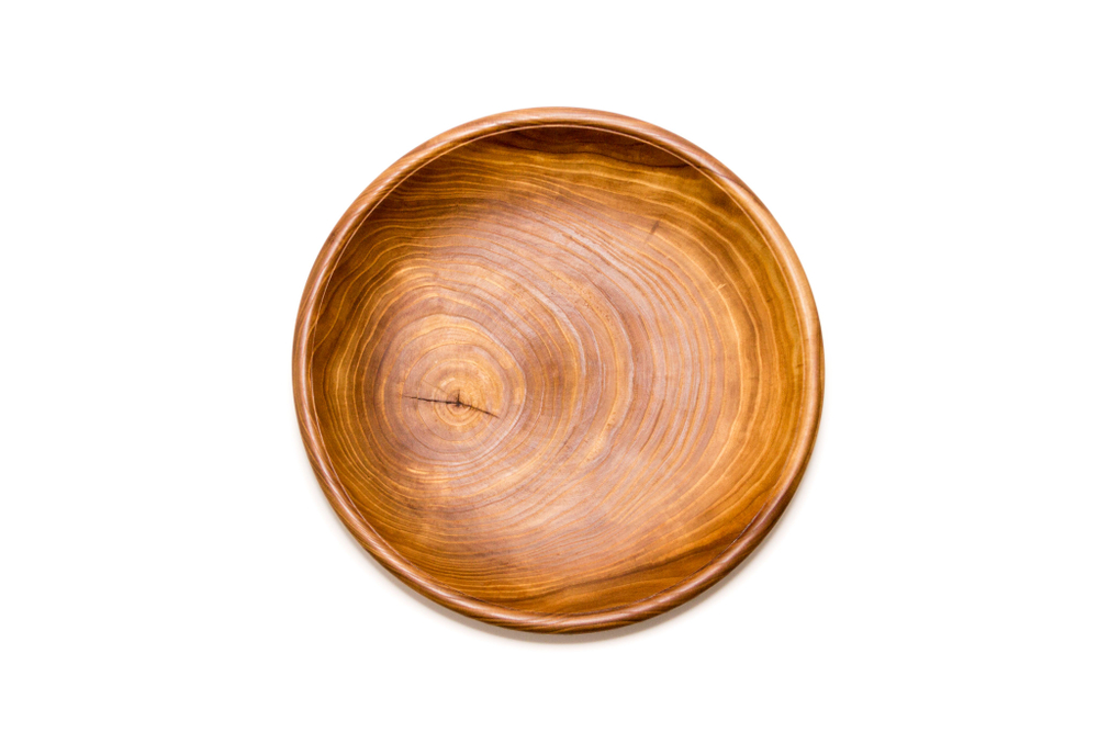 Деревянная тарелка Art of Siberia из древесины вяза 34 см. T25