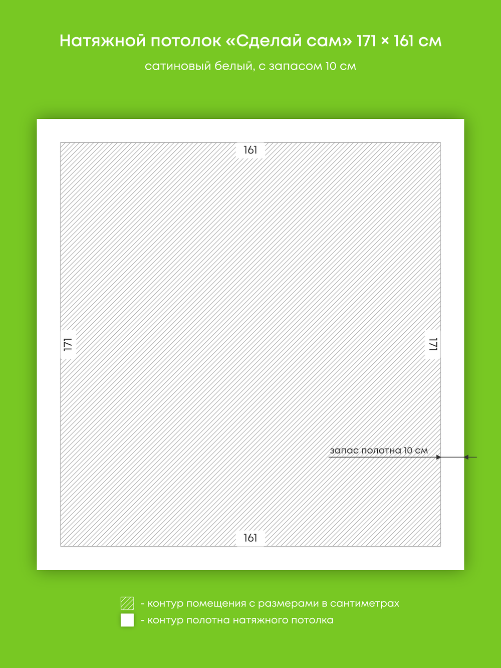 Натяжные потолки 2.8 м2, 1.5 м2