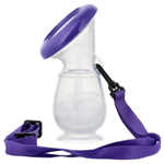 Lansinoh, Силиконовый молокоотсос, 1 насос, ремешок и колпачок