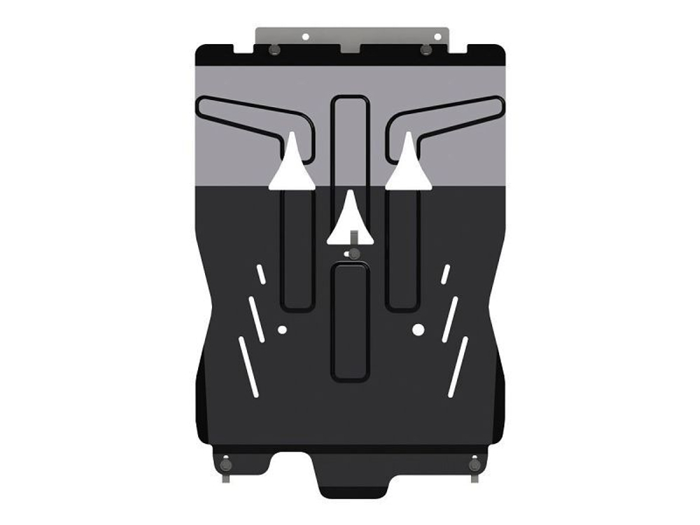 Защита картера и КПП Sheriff для Audi A4 III (B7) 2004-2009 арт.02.4080