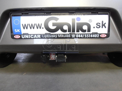 Фаркоп оцинкованный Galia K036C для Kia Picanto 2011-(паспорт и сертификат в комплекте)(без электрики)