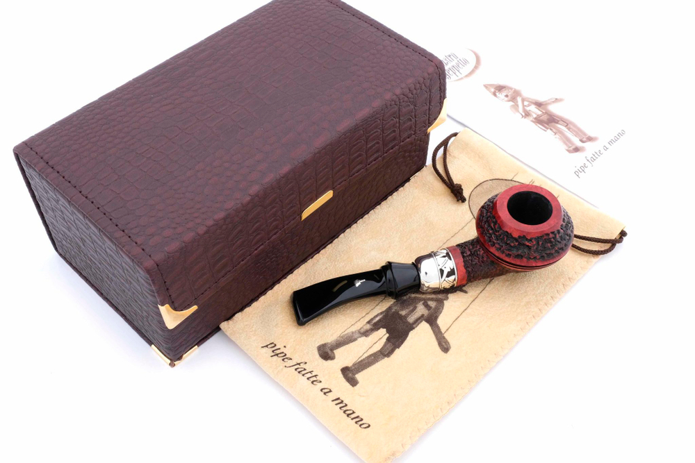 Курительная трубка Ser Jacopo Geppeto 2021 года Rustic G051-1