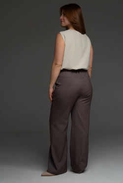 Брюки женские 3667зпа, какао #519Как023667зпа