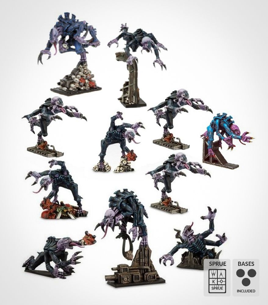 Brood Lord &amp; Genestealers (10) - Space Hulk 2014