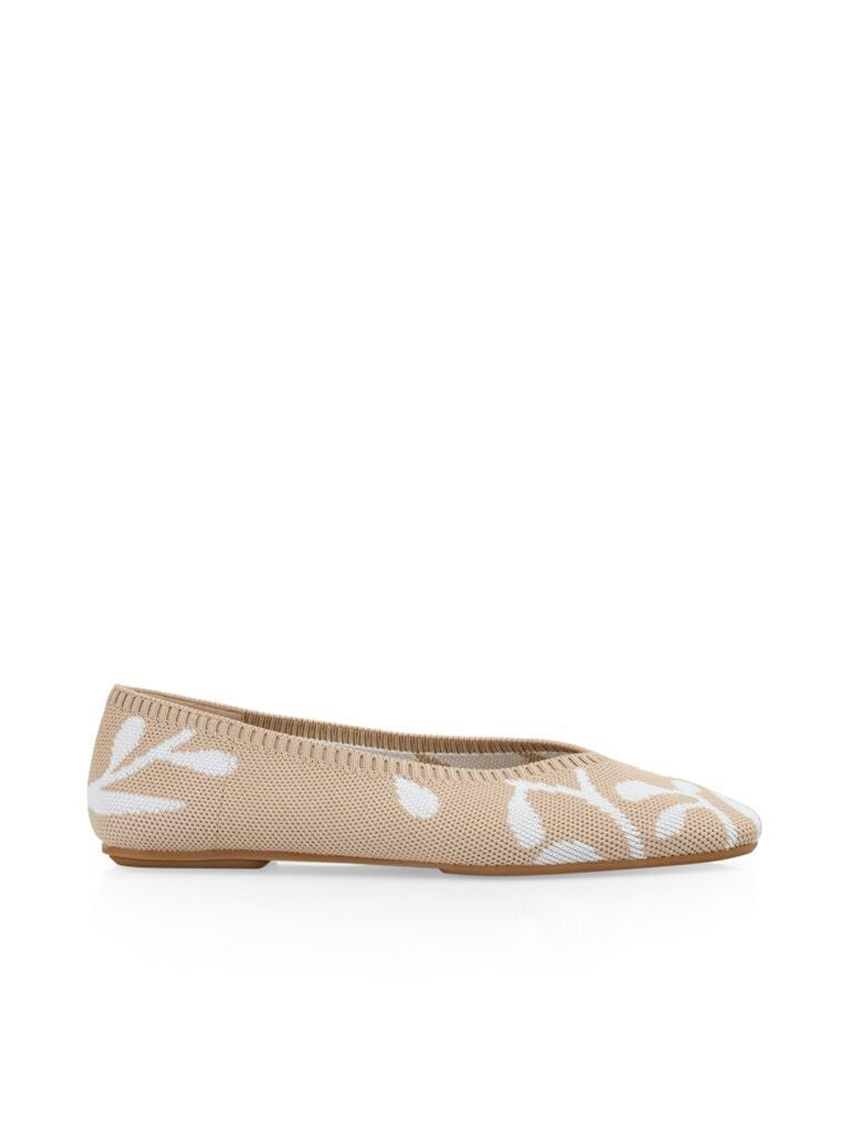 Туфли MARC CAIN COLLECTIONS YC SF.06 M60 153 в бежевом цвете с принтом