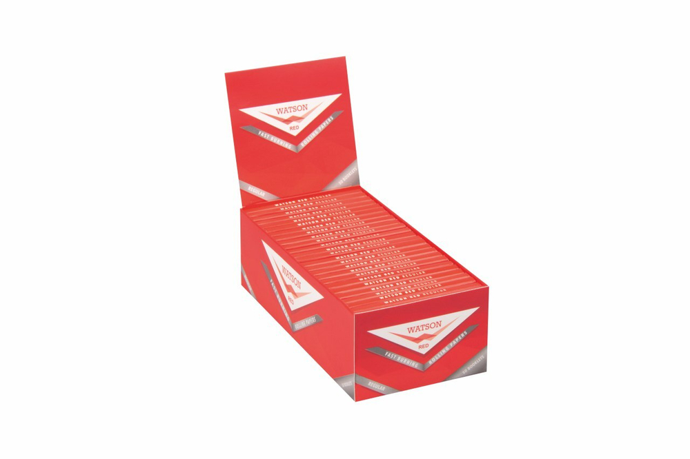 Бумага курительная WATSON RED REGULAR ROLLING PAPER (50шт)