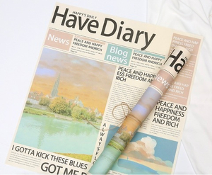 Бумага крафт "Хорошие новости" Кремовая