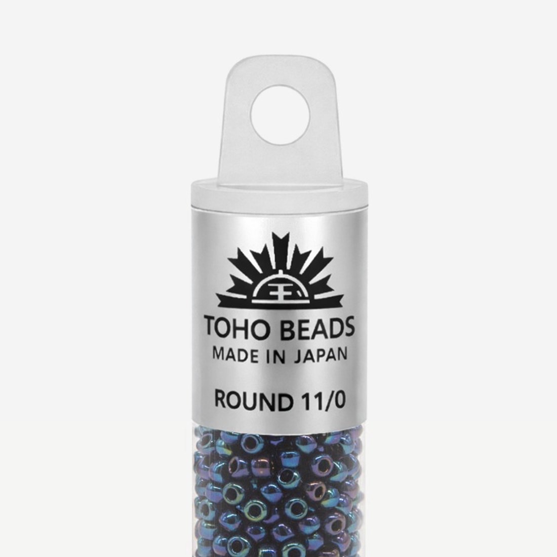 Японский бисер TOHO Round 11/0 (№88), металлизированный, непрозрачный глянцевый