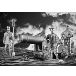 Оловянный солдатик Моряк пушкарь №2 1854-1855 г.г.