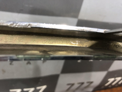 Накладка заднего бампера GLE (V167) 18-нв Б/У Оригинал A1678856900