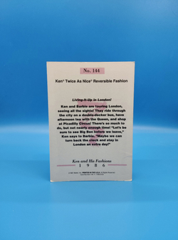 Аксессуар винтажная карточка Барби 90х 031008