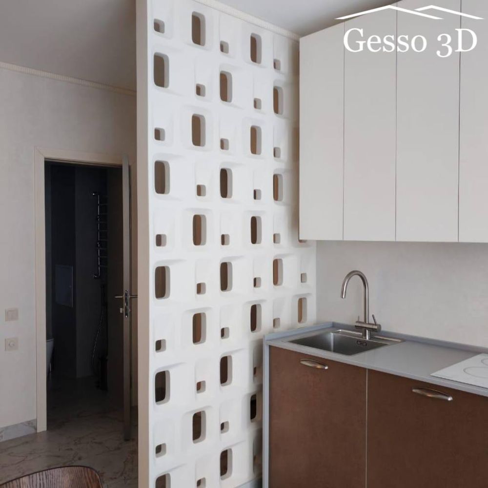 Блоки гипсовые для перегородок Gesso 3D тип 1