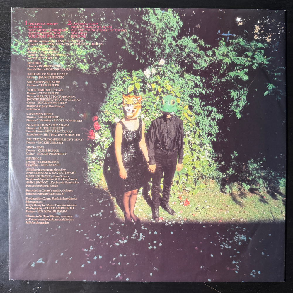 Eurythmics - In The Garden (Германия 1983г.)