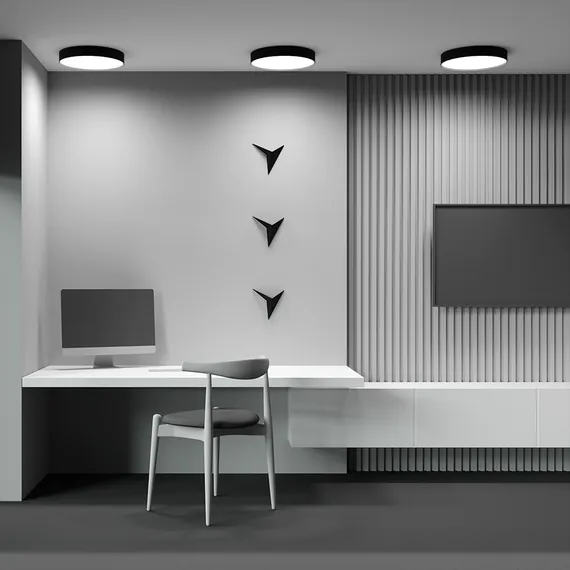 Потолочный светильник Зон / Zon 45 Вт 3000 К 120° Technical c032cl-45w3k-rd-b