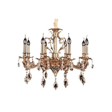 Люстра подвесная OML-74703-08 золото Omnilux Senis