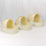 Коробка 39х23.3х9 см Набор 3 шт "Люлька" (Бежевый)