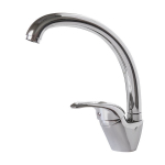 Смеситель для кухни 40к F4103 FRAP (выс.пов. излив, п/шпильку, хром, латунь)