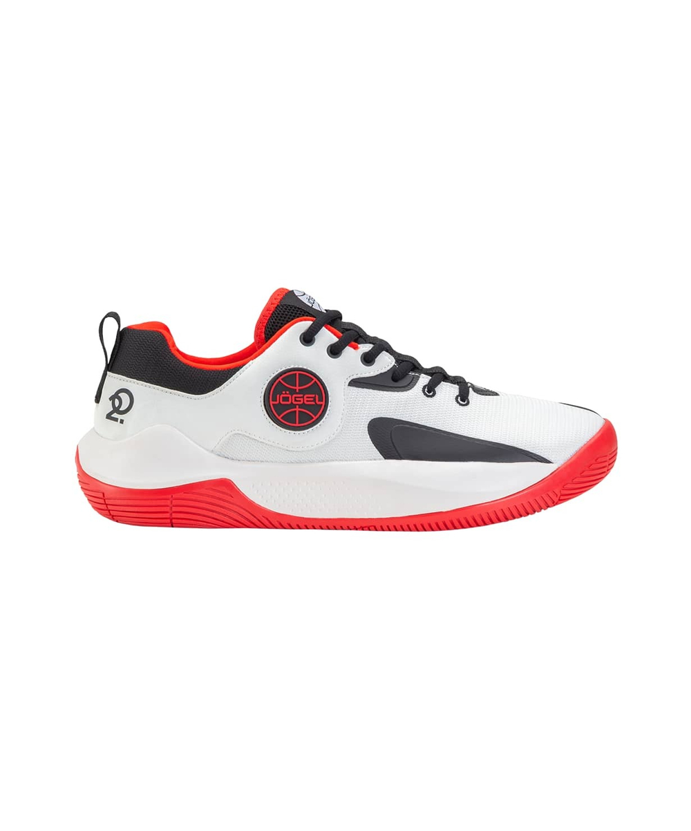 Кроссовки баскетбольные Launch LOW, White/black/red