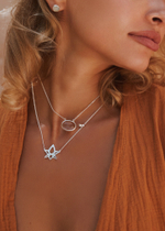 Колье «Чистота» с горным хрусталем