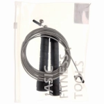 Скакалка с подшипниками RICHO RQ-JR-HG06, 3 м, ручка 130 мм, черный