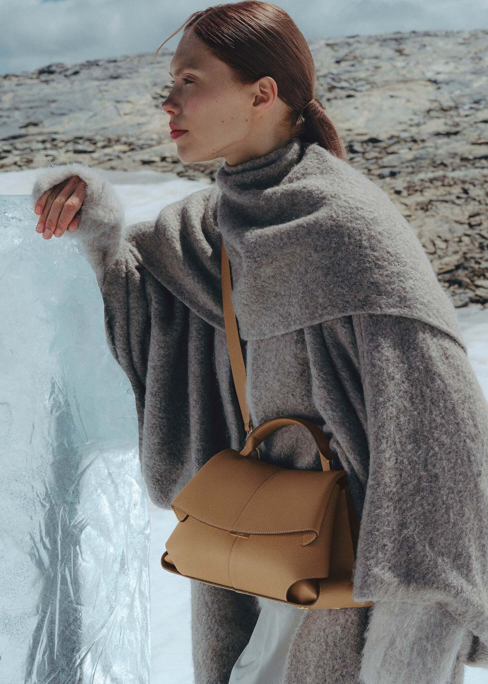 POLENE СУМКА MOKKI, ОХРА