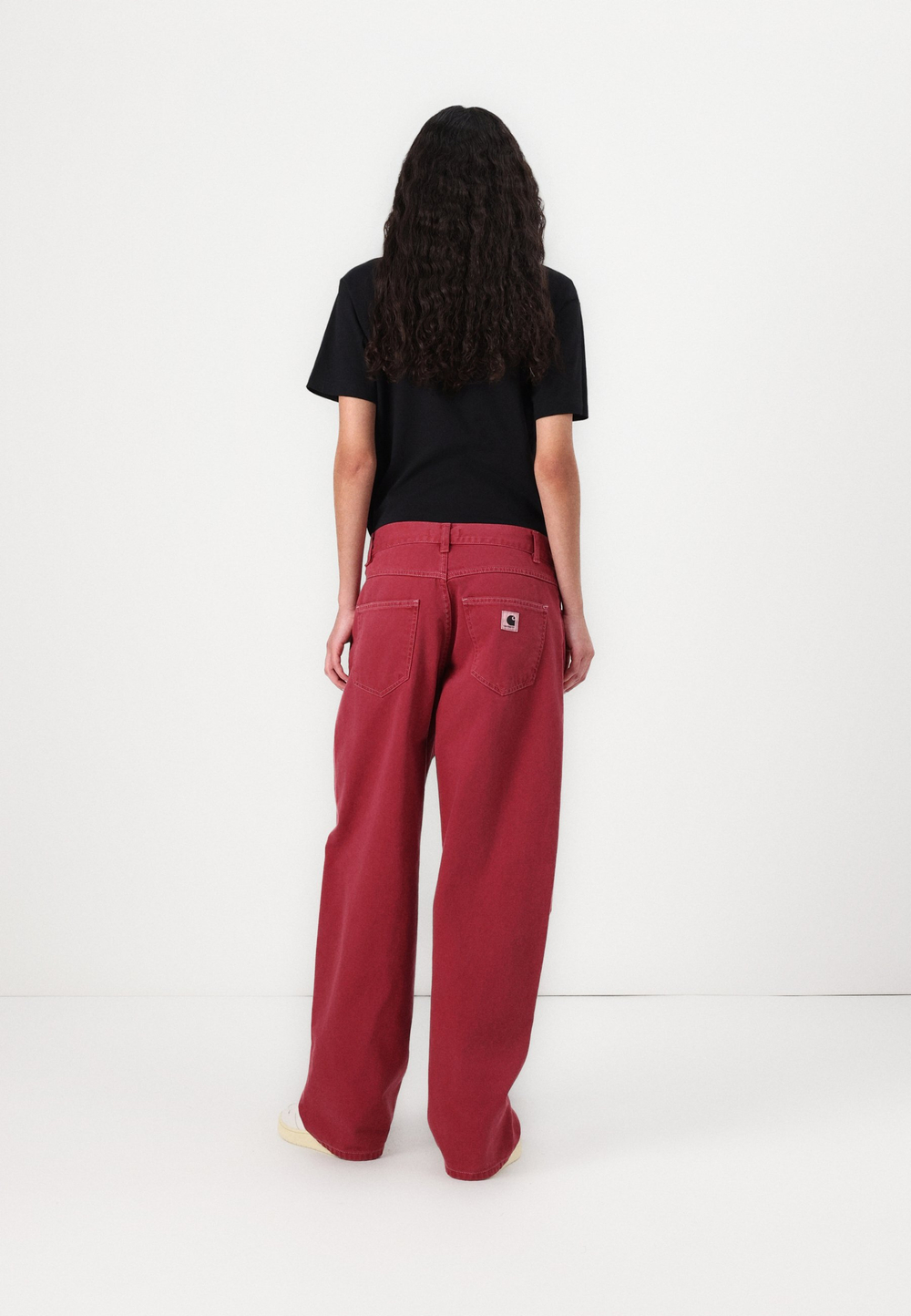 Carhartt WIP BRANDON - Джинсы свободного покроя - Розовый