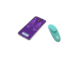 Вибромассажер WE-VIBE "Moxie+" в трусики, мятный