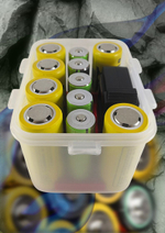 Бокс водонепроницаемый для аккумуляторов (с ячейкой для измерителя)