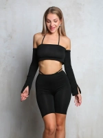 Костюм велосипедки и топ для танцев high heels