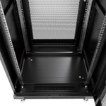 Шкаф напольный 19", 18U Cabeus ND-05C-18U60/60-BK