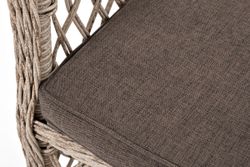 "Эспрессо-80 L" обеденная группа плетеная, цвет бежевый