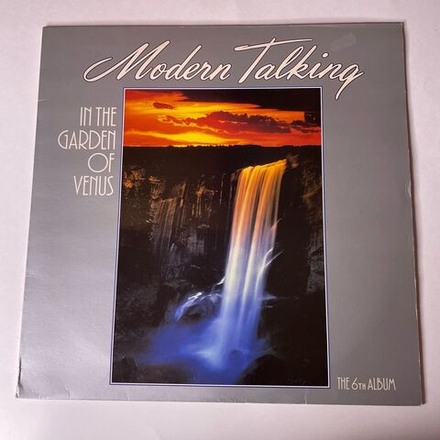 Винтажная виниловая пластинка LP Modern Talking In The Garden Of Venus The 6th Album (Испания 1987)