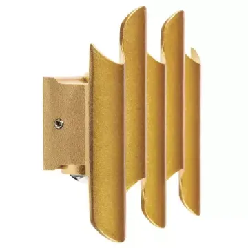 Уличный настенный светодиодный светильник 5W 3000К 341533 золото Bosso Lightstar