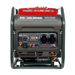 Генератор Инверторный Power Boss ELITE 3700iO, 3.7 кВт 223 см3, 7л объем топливного бака, ручной стартер, розетки 2х230 В/16 А, выход постоянного тока USB 5В, эко режим, 102002