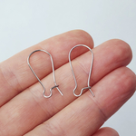 Ювелирные швензы, сталь, размер 25мм, цена за пару