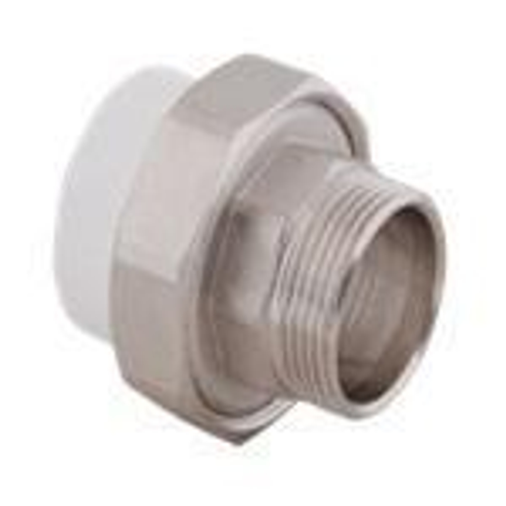 Муфта комбинированная разъемная (Американка) наружная резьба d25х1/2" 10815