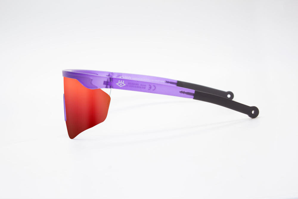 Спортивные очки AVEO Iride DUO / Fade Purple / Red Mirror Lens
