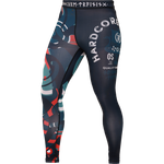Компрессионные штаны HT Nordic Pattern Black Russian