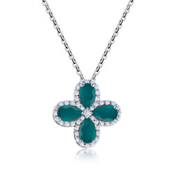 Подвеска четырехлистник.