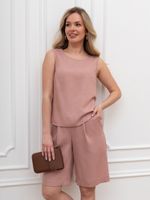 Блузка (топ) Сибелла-5 Виотекс ПУДРОВЫЙ