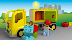 LEGO Duplo: Желтый грузовик 10601 — Delivery Vehicle — Лего Дупло