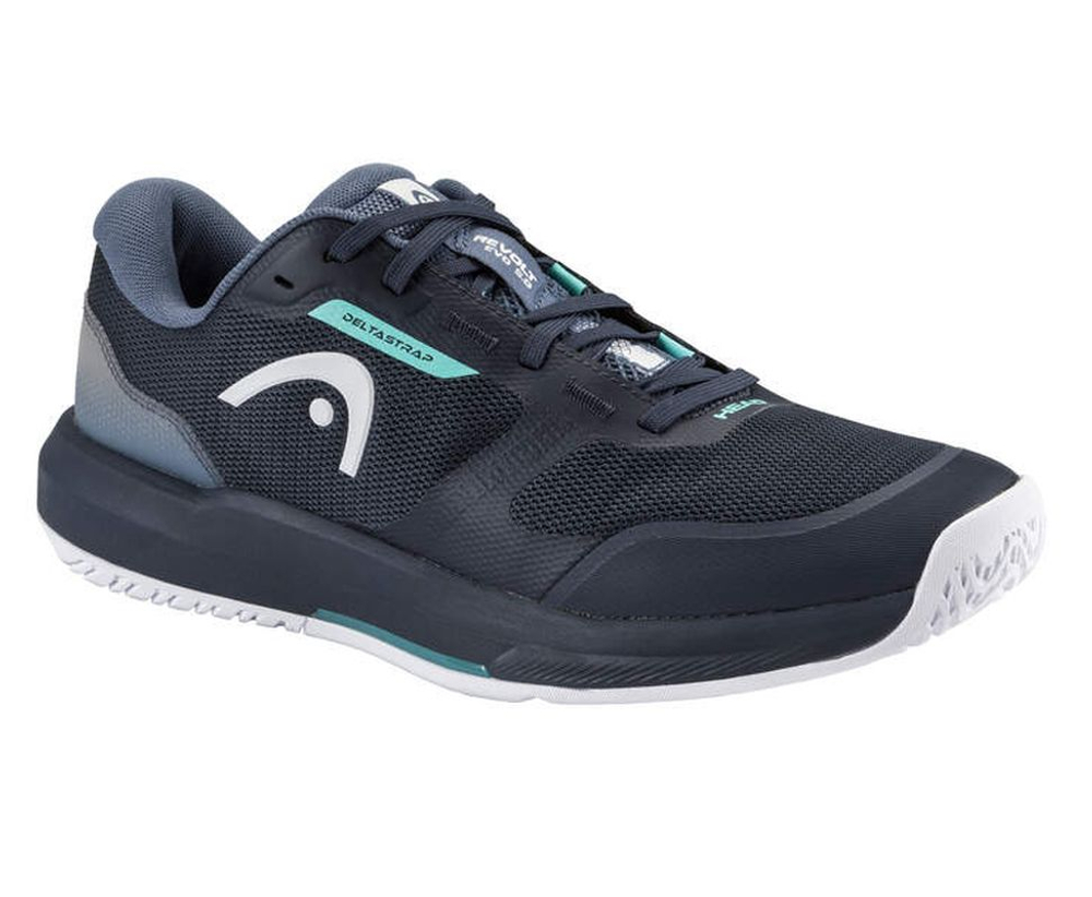 Мужские теннисные кроссовки Head Revolt Evo 5.0 - blueberry/teal