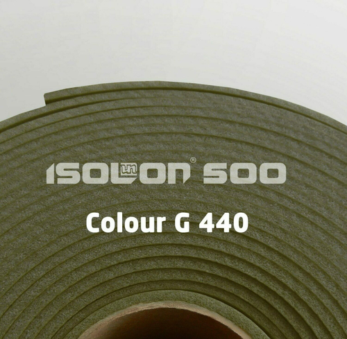 3594 Изолон, 2 мм ширина 0,75 м хаки