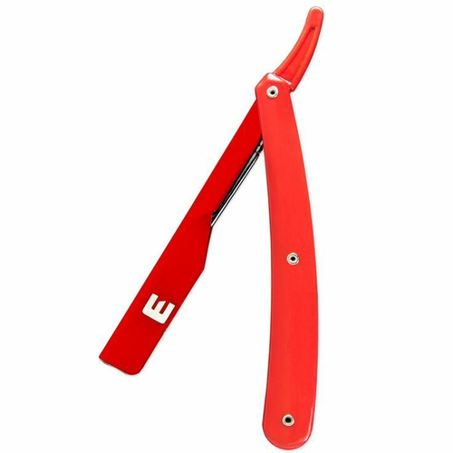Elegance Shavette Razor Red - Опасная Бритва Со Сменными Лезвиями Красная