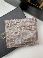 Картхолдер из кожи крокодила Zilli